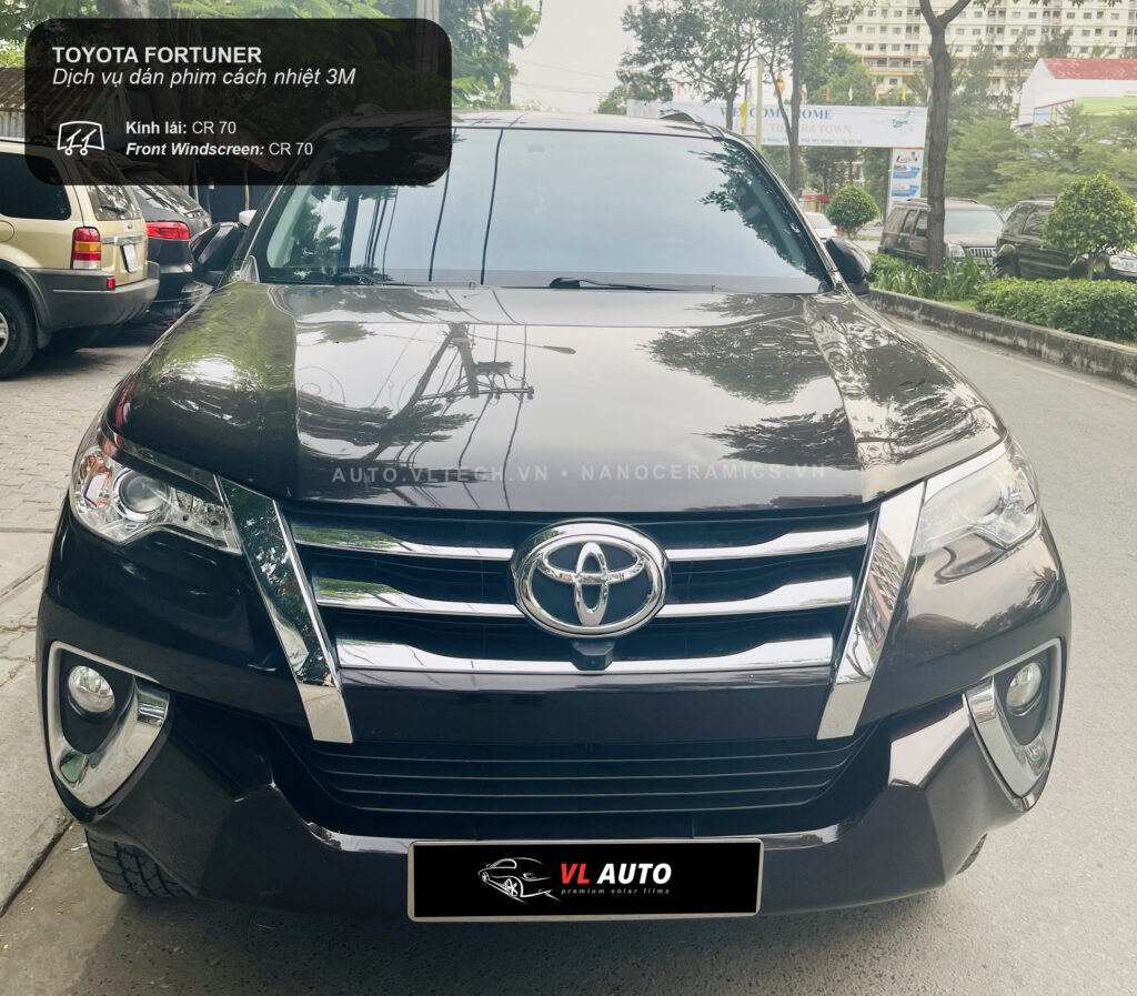 Phim cách nhiệt Toyota Fortuner