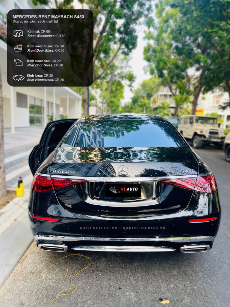 Phim cách nhiệt Maybach S450