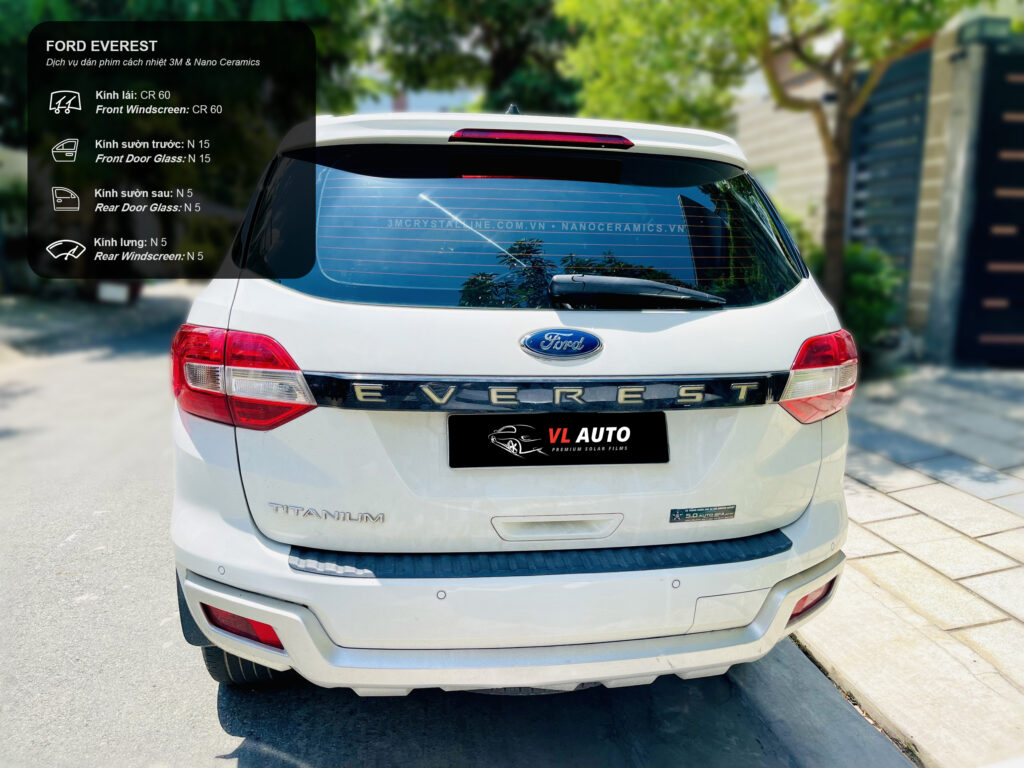 Phim cách nhiệt Ford Everest